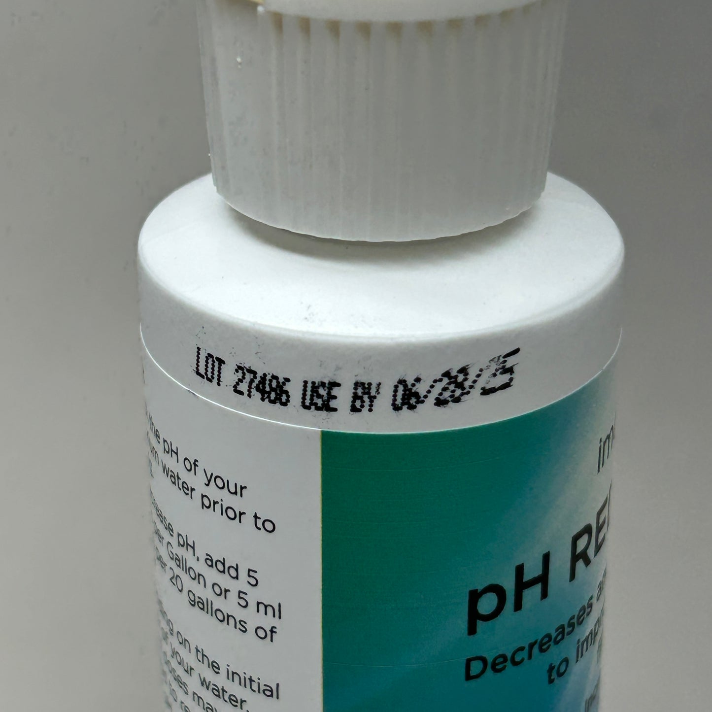 IMAGITARIUM pH Reducer Phosphate Free Freshwater and Saltwater 4 fl oz 06/25 (New)