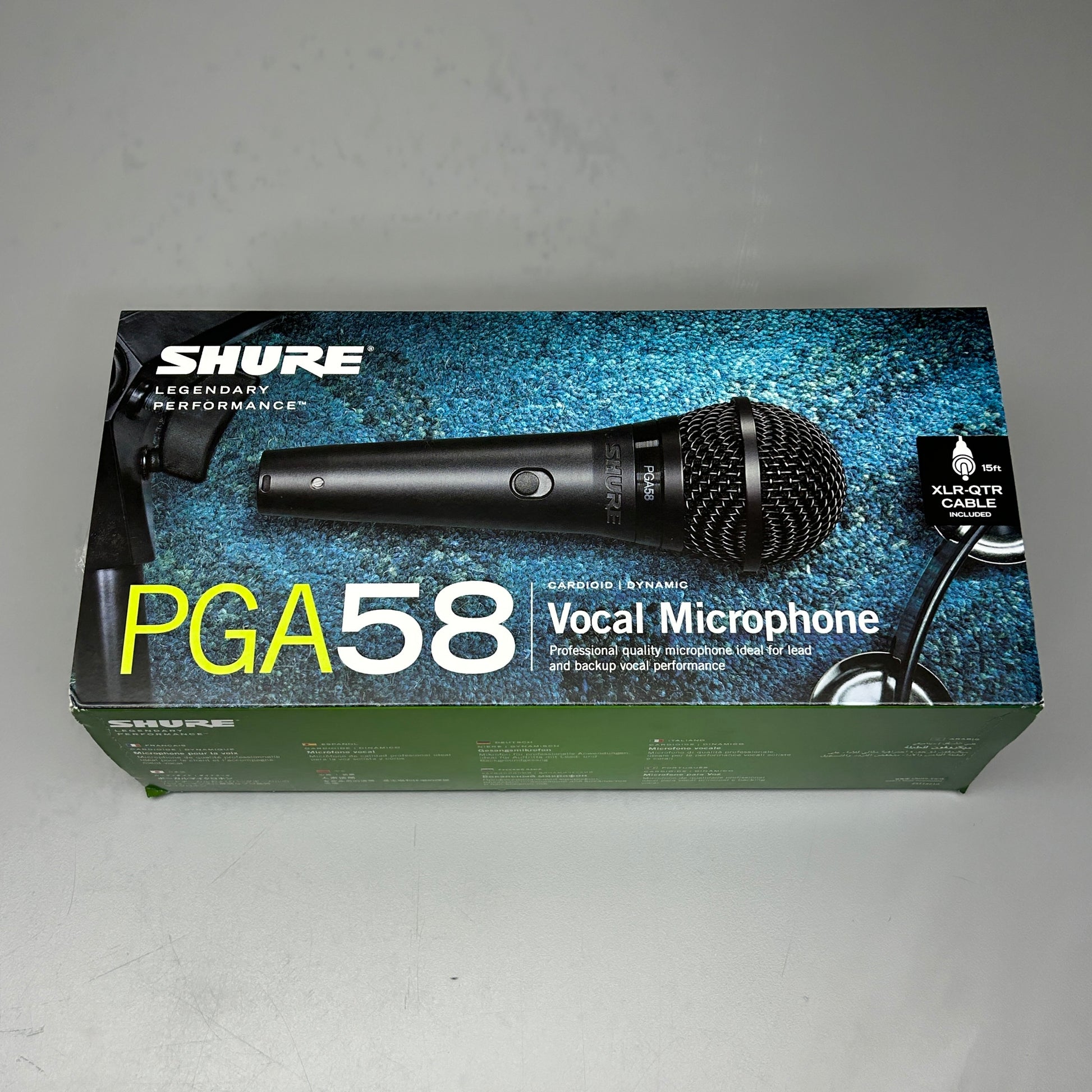 PGA58-XLR SHURE Microphone dynamique voix cardioide SHURE