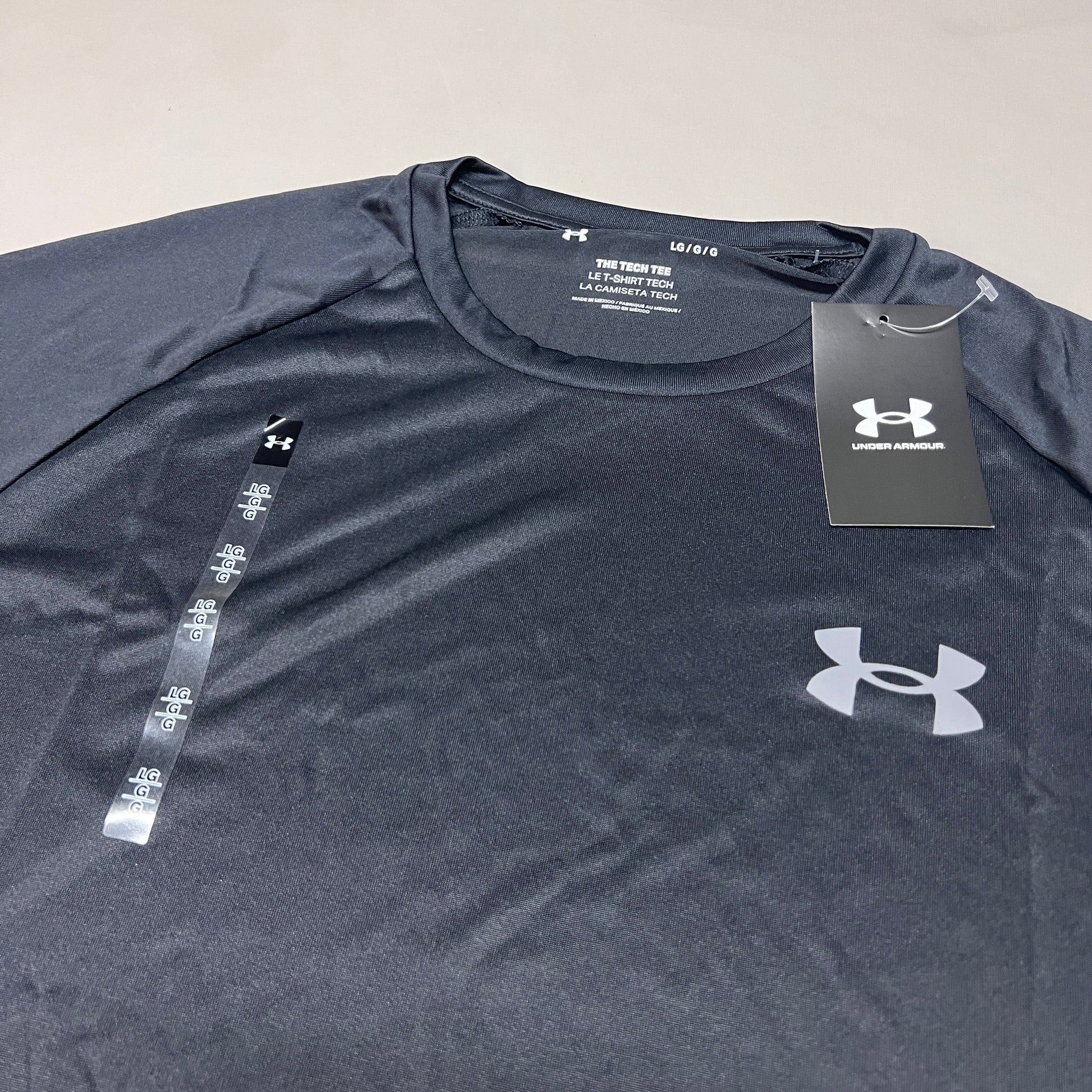 UNDER ARMOUR Tech 2.0 Short Sleeve Tee Men's Black / Graphite-001 Sz L –  PayWut