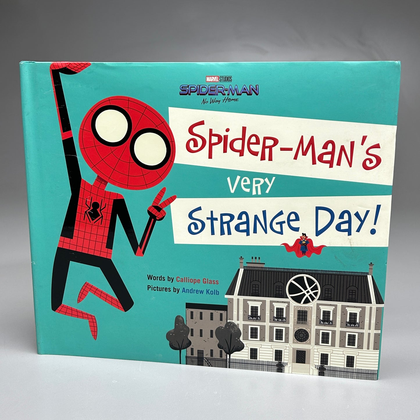 MARVEL Spiderman No Way Home Spiderman's Very Strange Day Hardback Book (New)