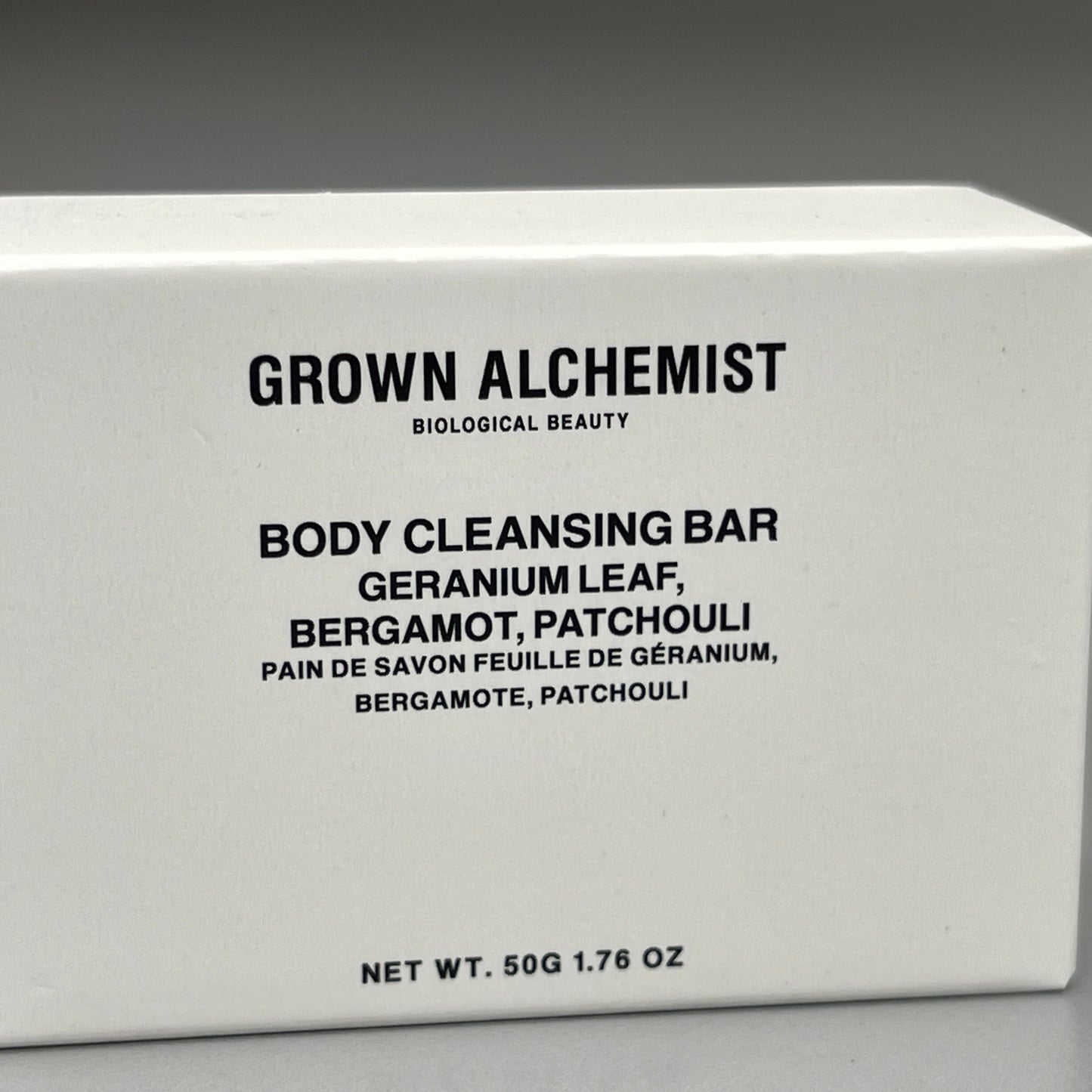 GROWN ALCHEMIST 20-PACK! Body Cleansing Bar Geranium Leaf, Bergamot, Patchouli 1.76 oz (New)