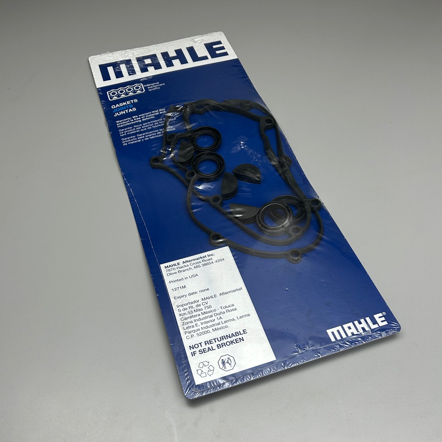 MAHLE Engine Valve Cover Gasket Set for Hyundai VS50409 (New)