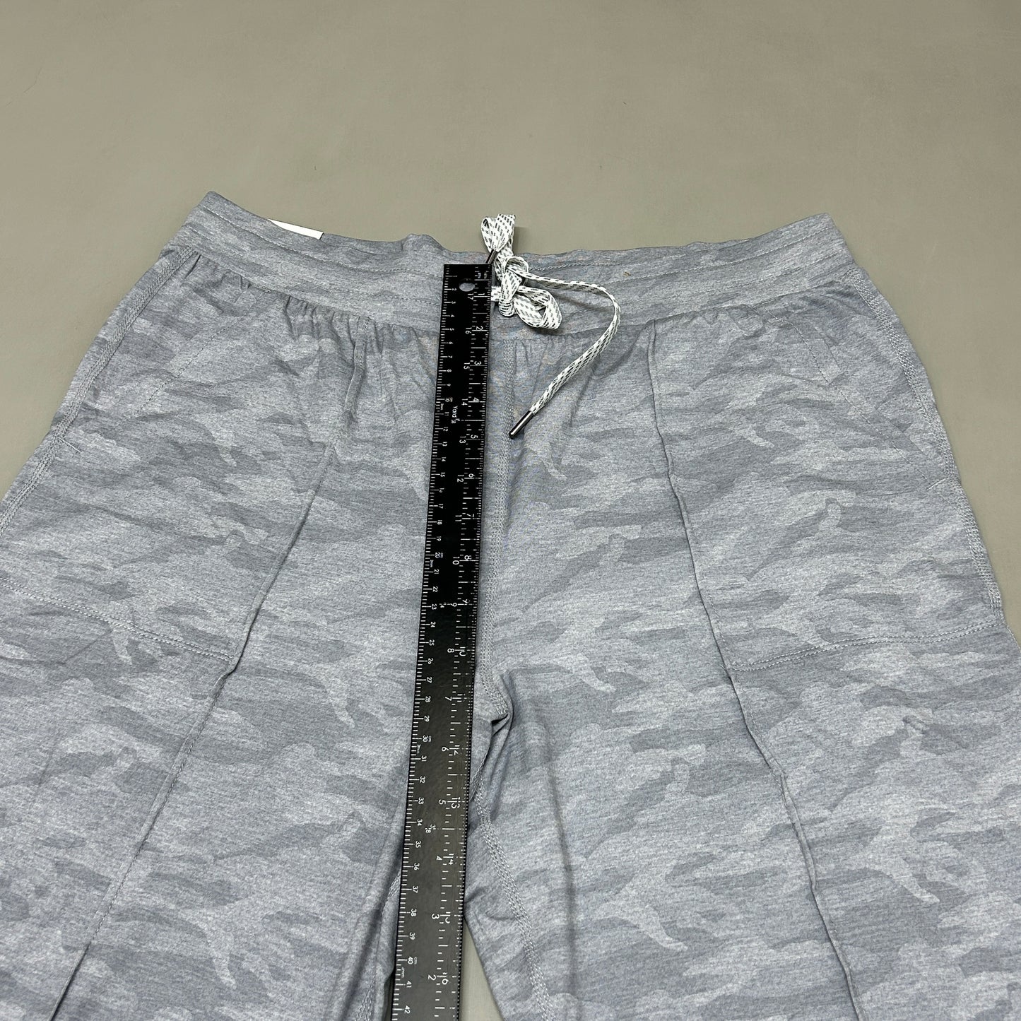 MEMBERS MARK Favorite Straight Leg Soft Pant Light Grey Camo Size X-Large (New)