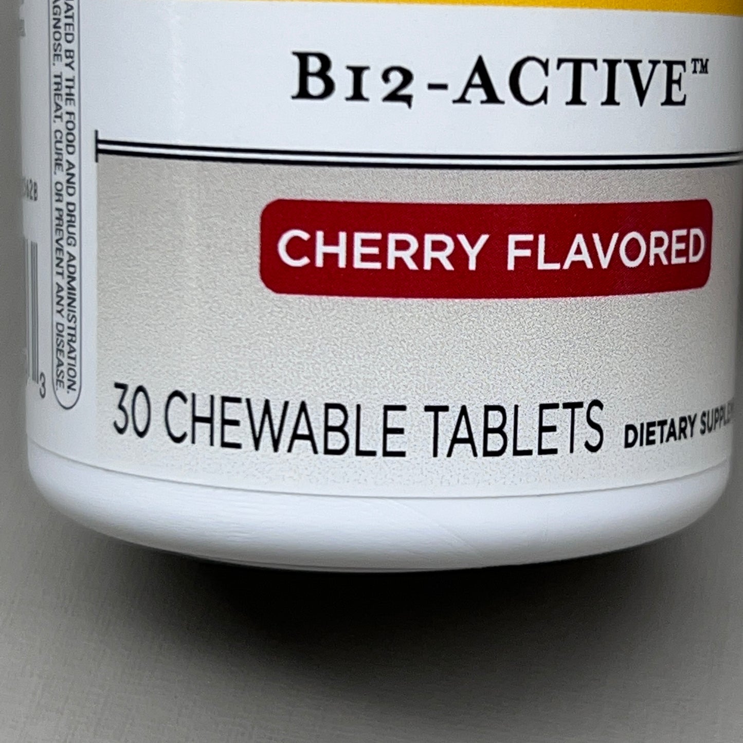 INTEGRATIVE THERAPEUTICS B12-Active Supplement 30 Chewable Tablets 6/25 (New)