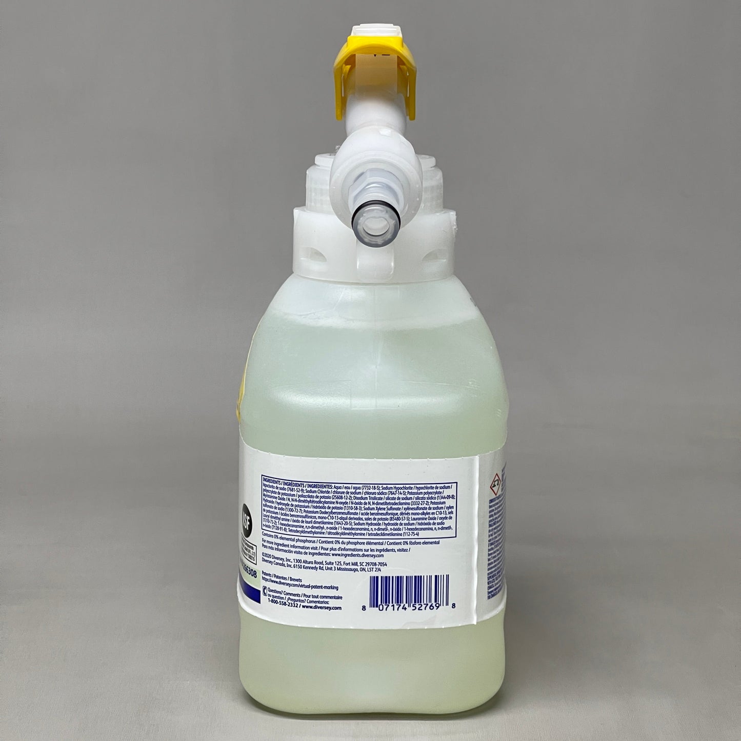 ZA@ DIVERSEY Suma Eliminex Foaming Drain & General Purpose Cleaner 10-PK x 1.5L 94266308 (New) A