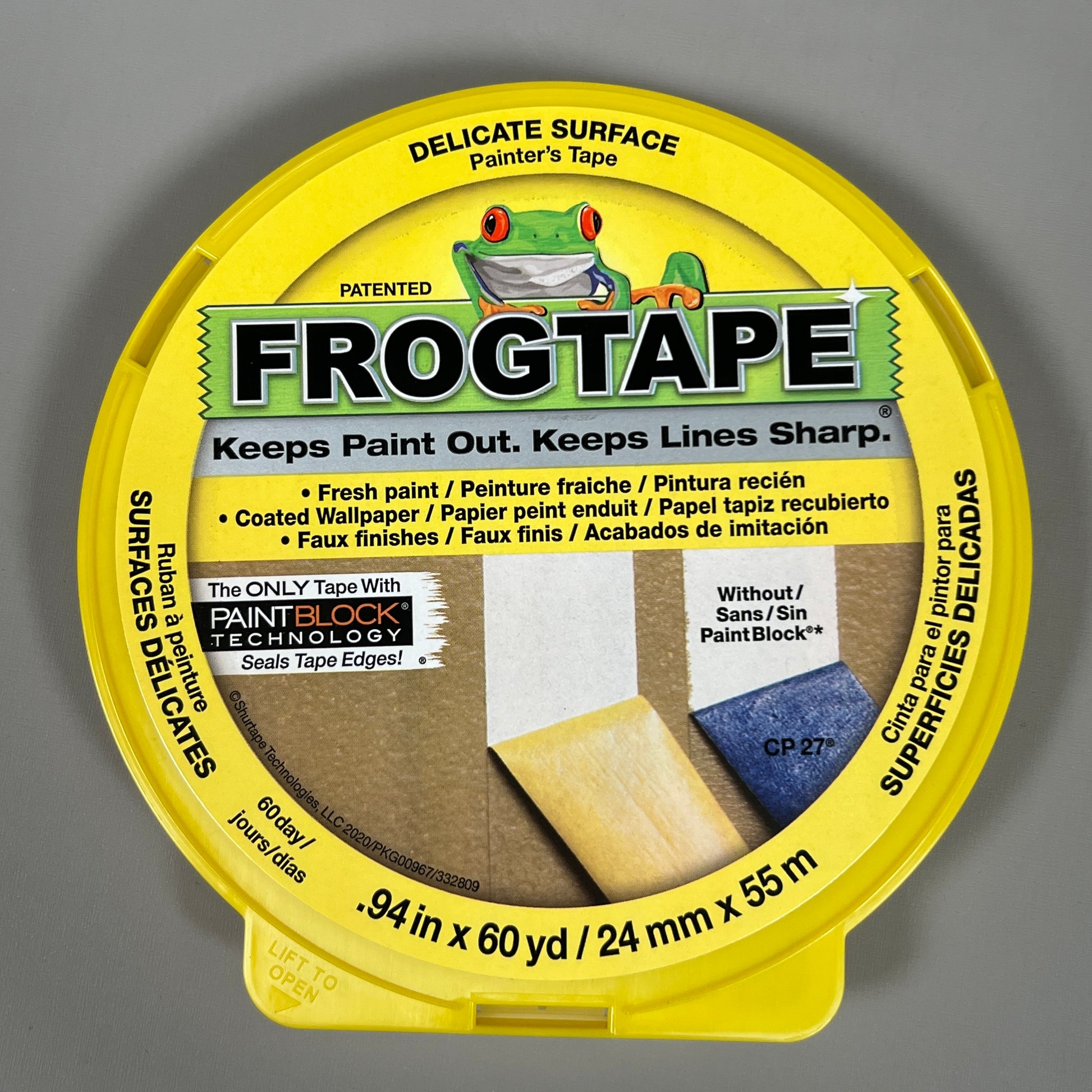 2-PK SHURTAPE FROGTAPE Multi-Surface Masking Tape Green 0.94 in x 60 y –  PayWut