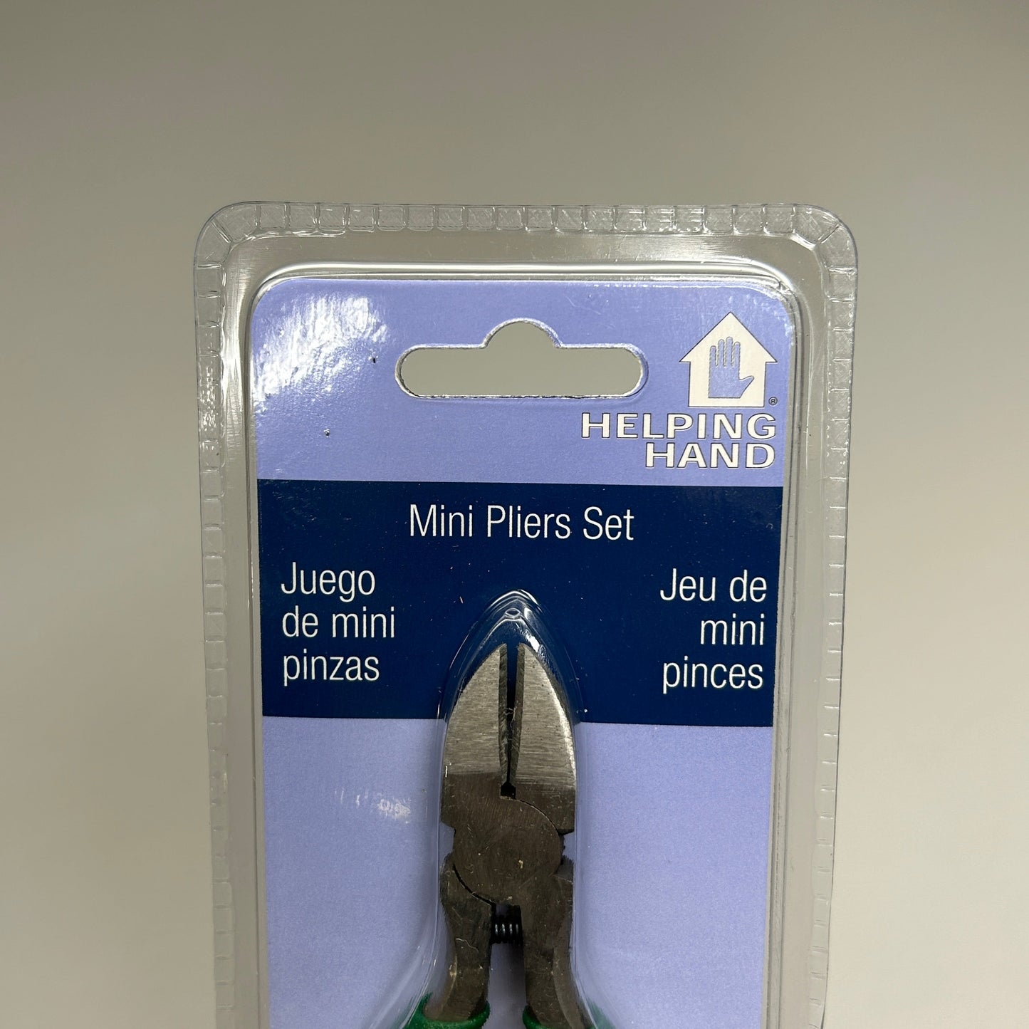 Z@ HELPING HAND 2 Mini Pliers Set Cushioned Grip (New)