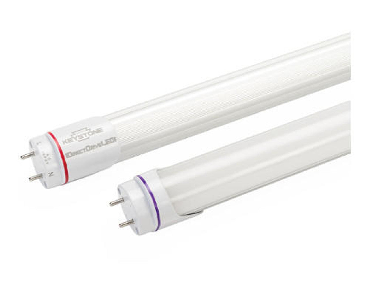KEYSTONE 20-PACK! LED Light Fixtures 4 ft White KT-LED18T8-48P-840-D-VDIM (New)