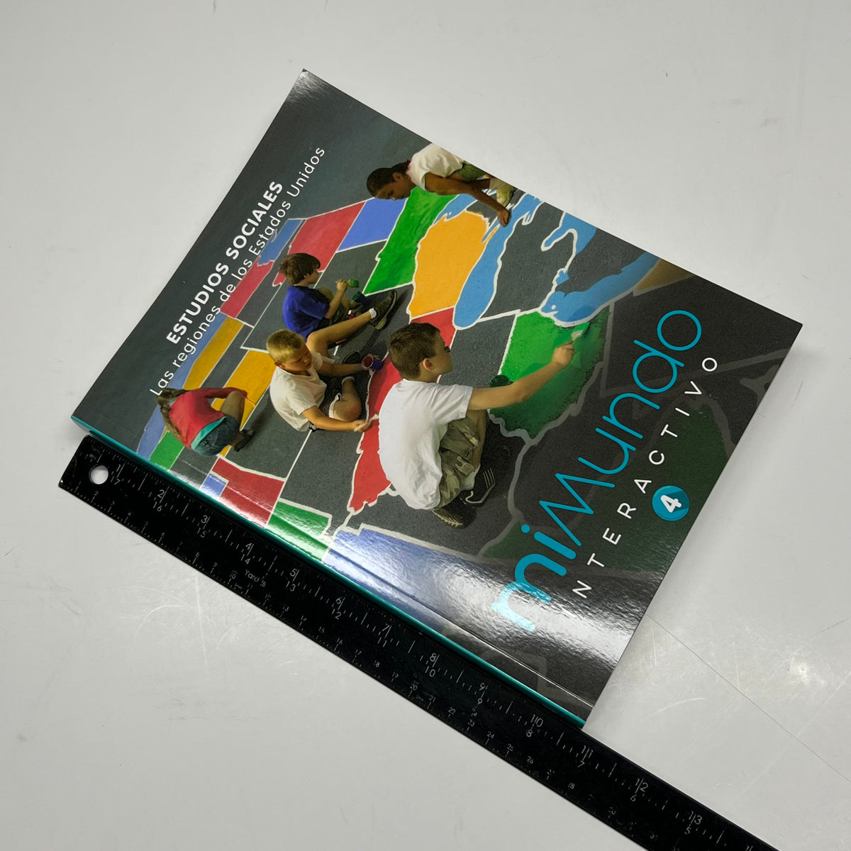 SAVVAS My World Interactive Social Studies Grade 4 Student Workbook (Spanish Edition) - Grey 90000