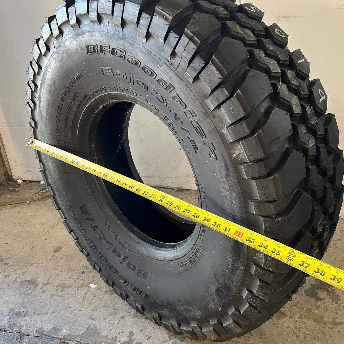 BFGOODRICH Baja T/A Tire 37x12.50 R16.5 LT - DOT: BF9F