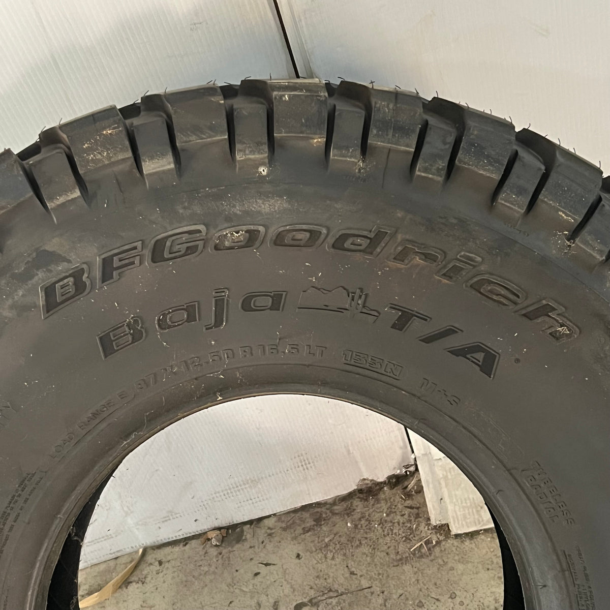 BFGOODRICH Baja T/A Tire 37x12.50 R16.5 LT - DOT: BF9F