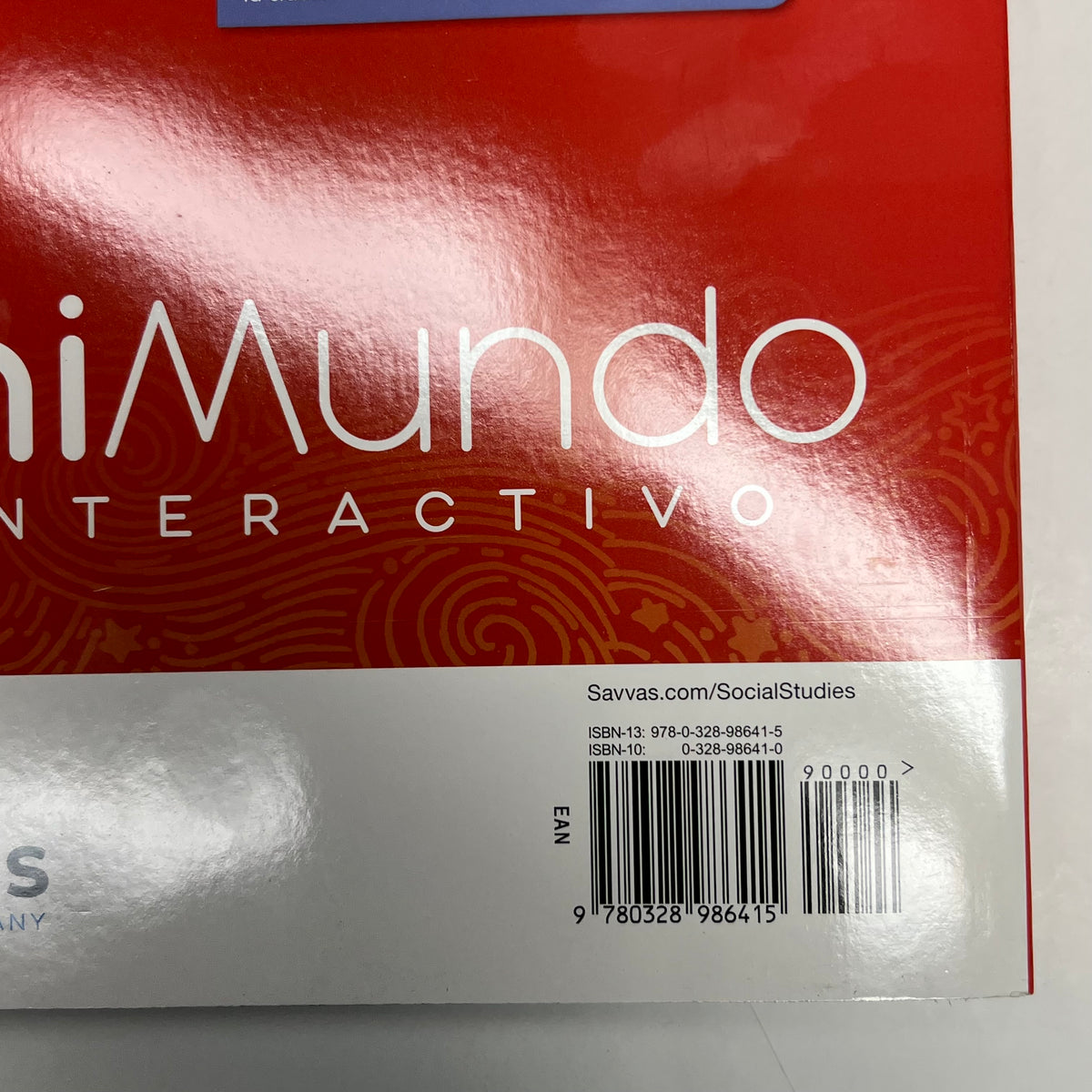 SAVVAS My World Interactive Social Studies Grade 5 Student Workbook (Spanish Edition) - Red 90000