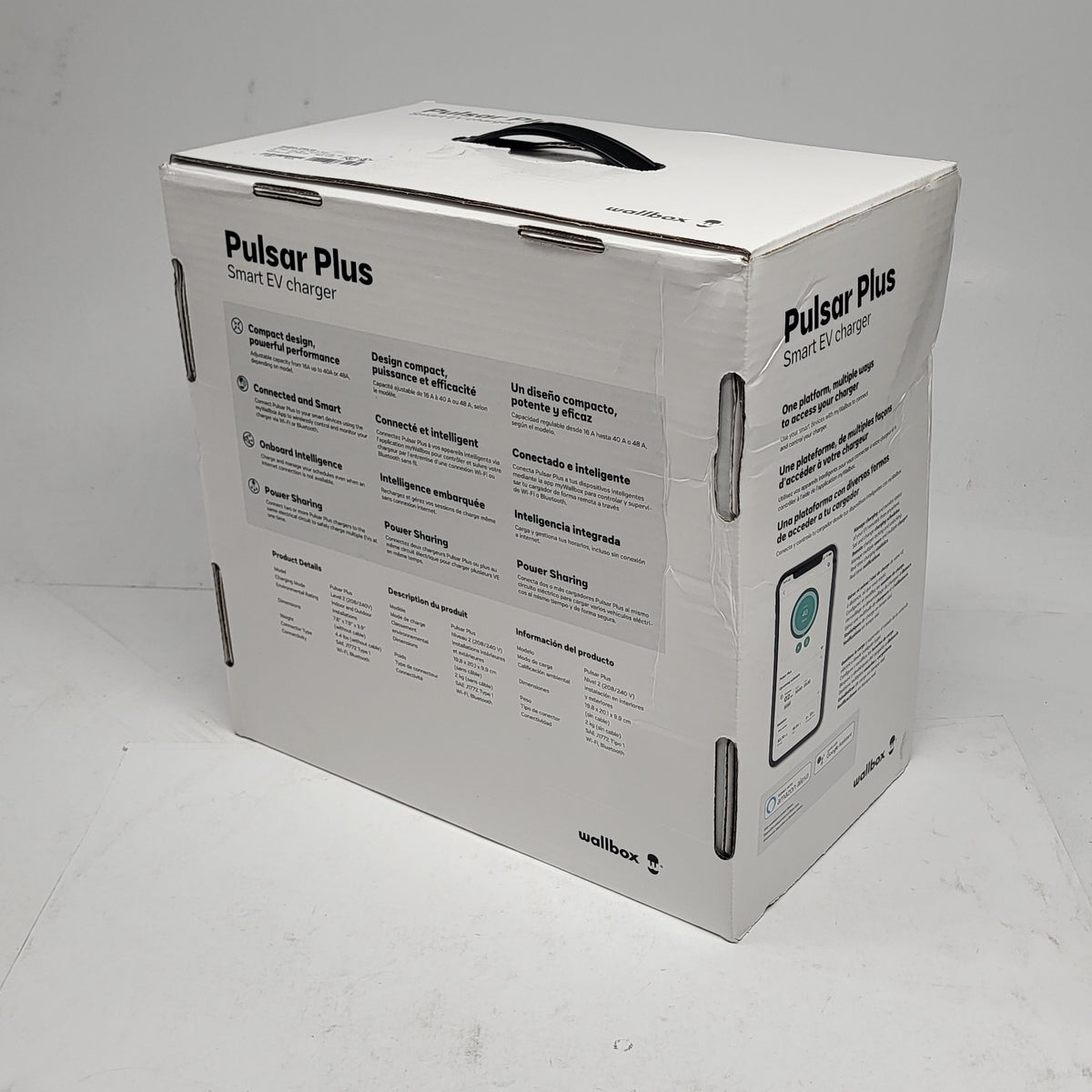 WALLBOX USA INC Pulsar Plus Smart Ev Charger 40 Amp Matte Black PUP1-U-1-5-N-TM2