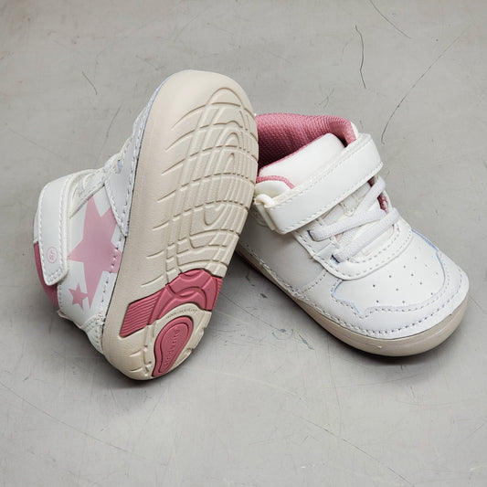 STRIDE RITE SM Rockstar Sneaker Shoes Toddler SZ 5.5W Pink BG044801