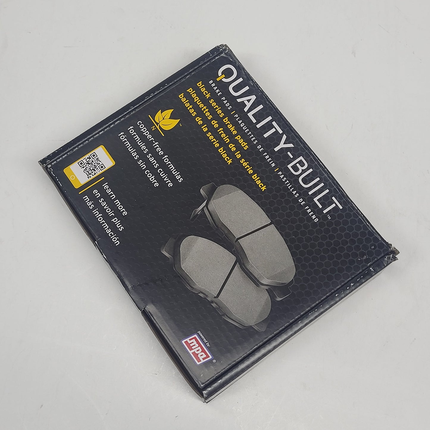 QUALITY-BUILT Ceramic Disc Brake Pad Set Black Front 1003-0923C