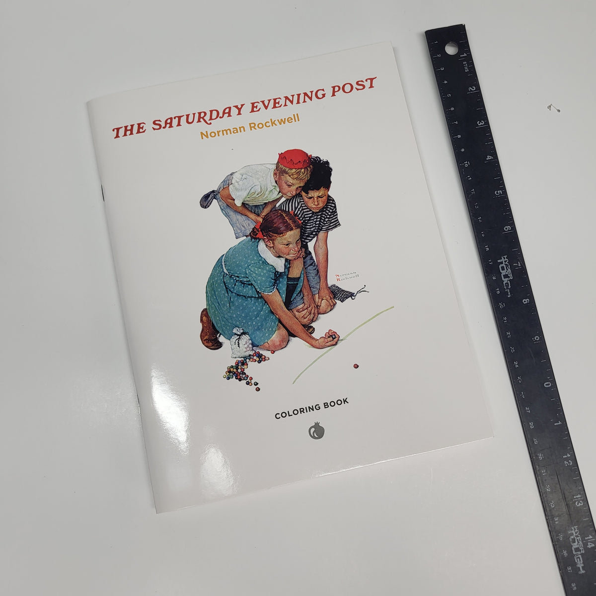 ZA@ POMEGRANATE (3 PACK) The Saturday Evening Post Coloring Book Soft Cover Book