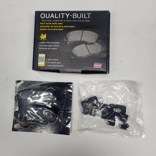 QUALITY-BUILT Ceramic Disc Brake Pad Set Black Rear 1003-1813C