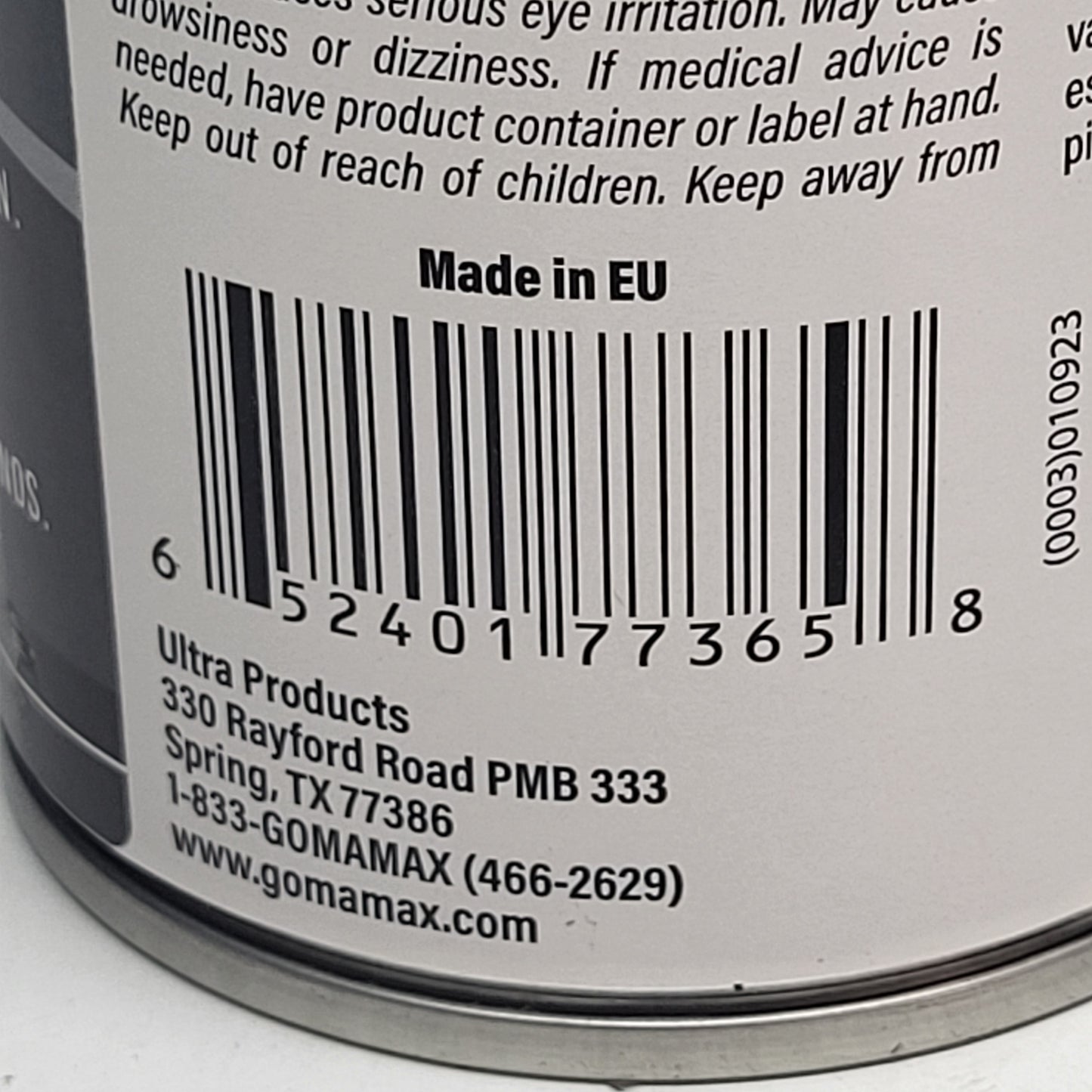 GOMAMAX (3 PACK) Uncured Construction Foam Cleaner Removal Spray Cans 15.6oz
