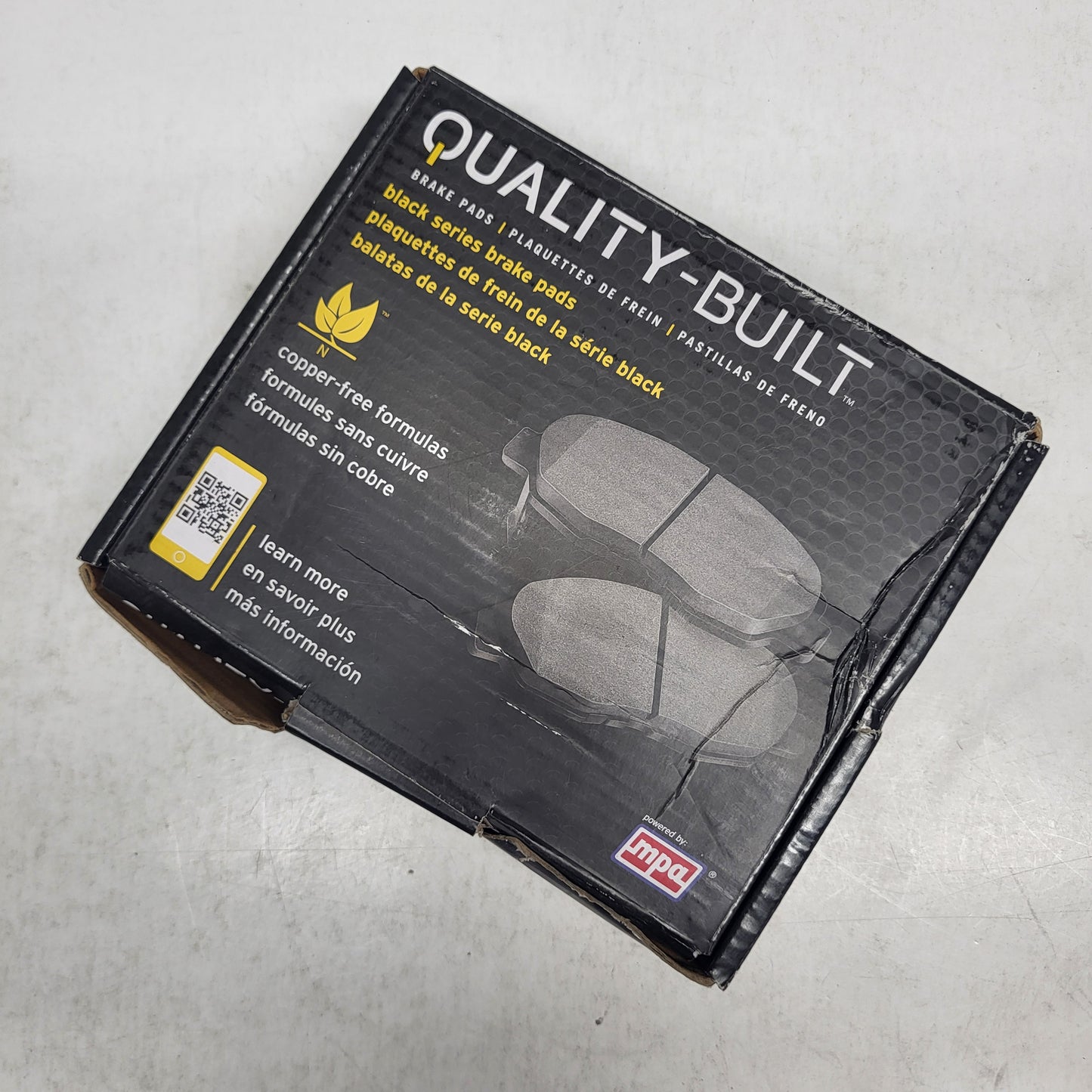 QUALITY-BUILT Ceramic Disc Brake Pad Set Black Rear 1003-1878C