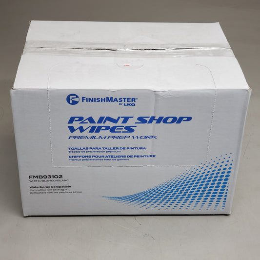 FINISHMASTER LKQ (250 Wipes) Paint Shop Wipes Premium Prep Work 12x17" FMB93102