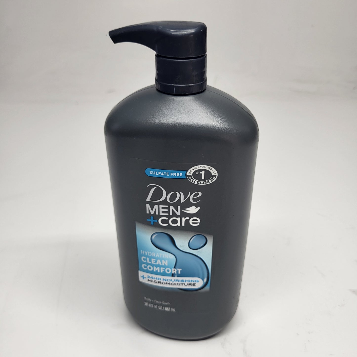 ZA@ DOVE (4 PACK) Men + Care Hydrating Clean Comfort Body + Face Wash (As Is)