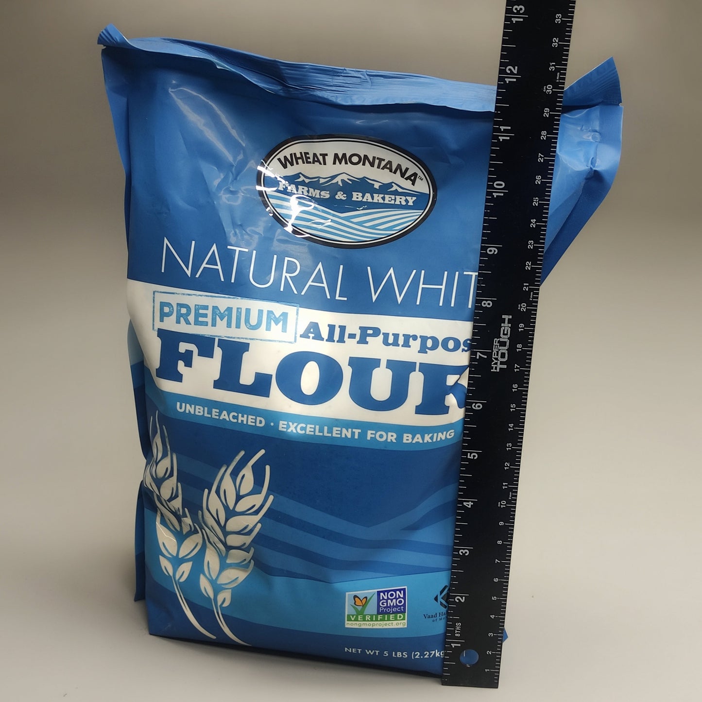 ZA@ WHEAT MONTANA BAKERY (4 PACK, 5 lbs Each) Premium All-Purpose Natural White Flour BB 04/25 E