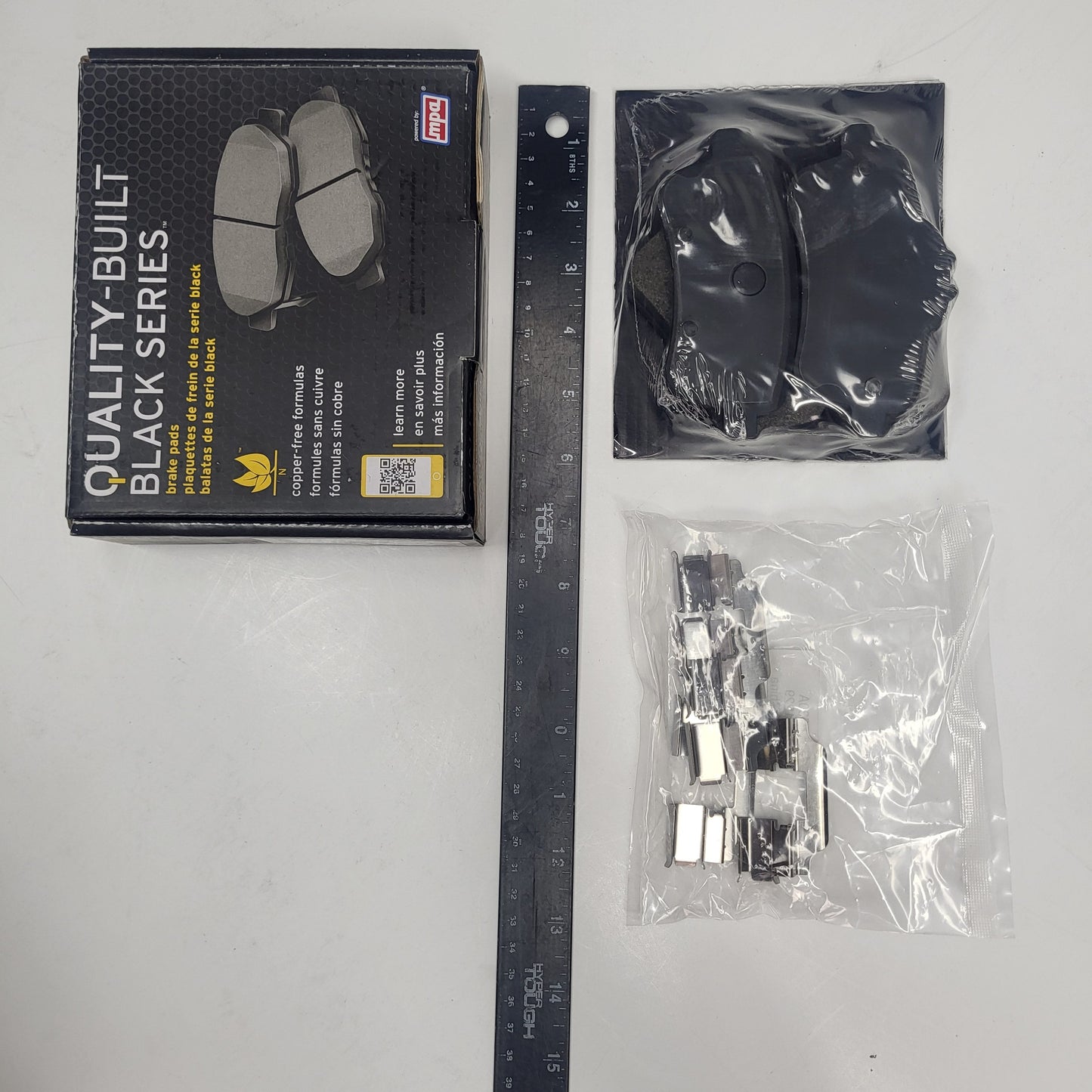 QUALITY-BUILT Semi-Metallic Disc Brake Pad Set Black Rear 1003-1630AM