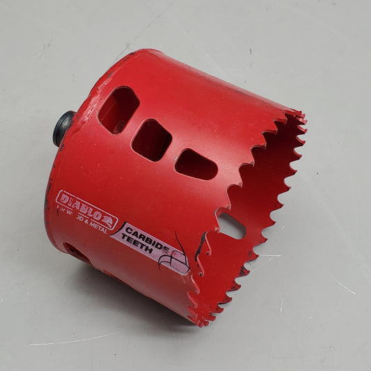 DIABLO Carbide Teeth Wood & Metal Whole Saw 3-5/8" / 92mm (New Other)