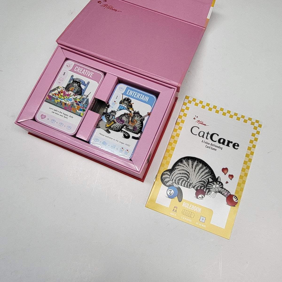 POMEGRANATE B. Kliban Catcare: a Feline-befriending Card Game 132 Cards