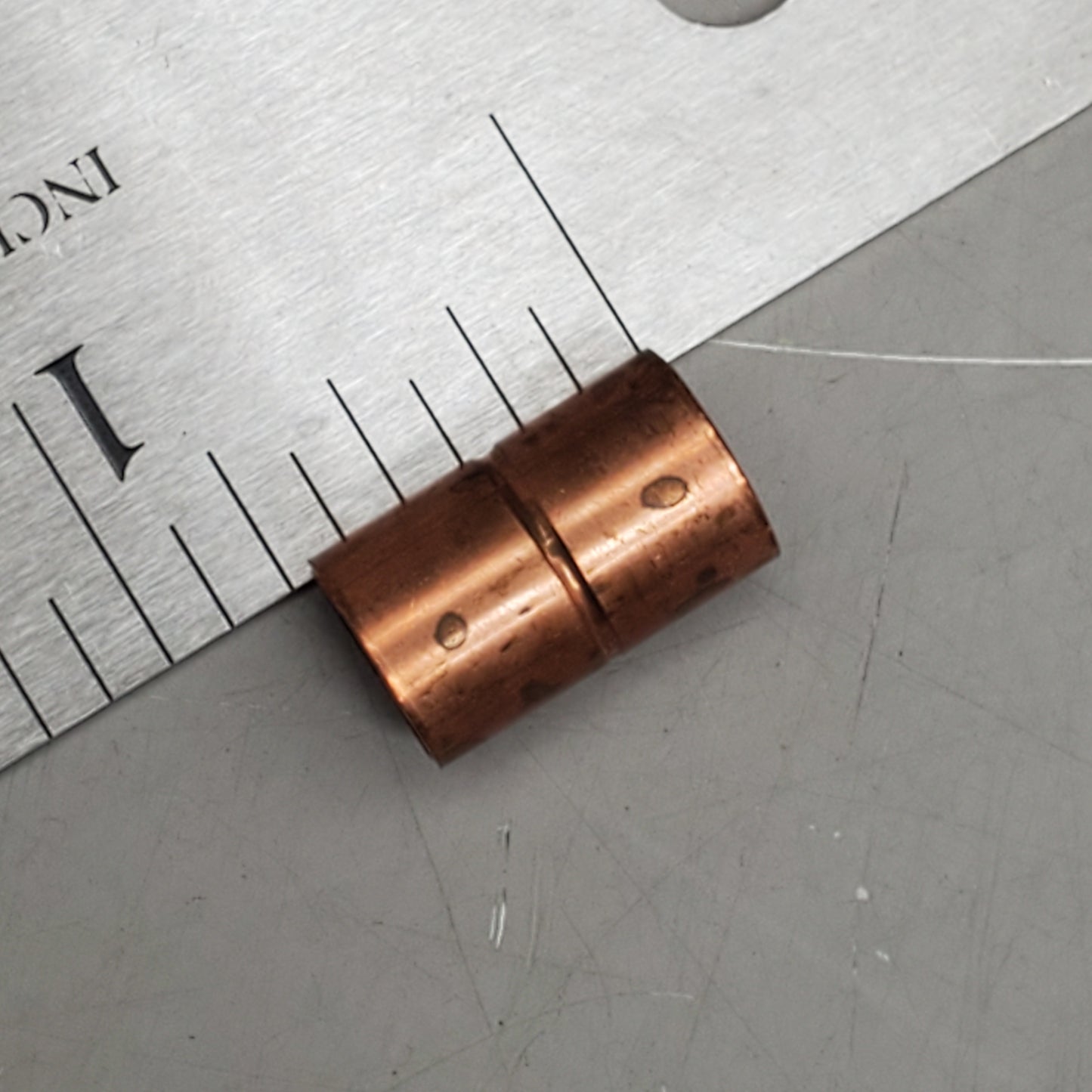 MUELLER (50 Pack) Couplings Streamline Roll Stop Solder Joint 3/8" OD Copper W01009