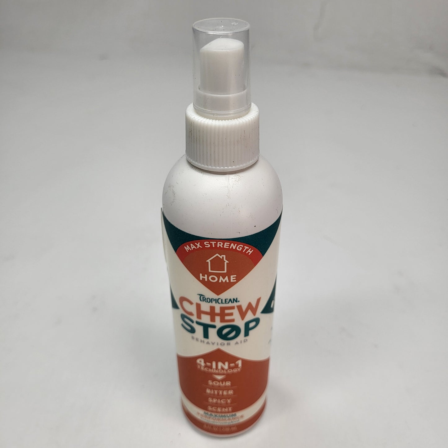 ZA@ TROPICLEAN (4 PACK) Chew Stop Pet 4-in-1 Max Strength Behavior Aid  8 oz