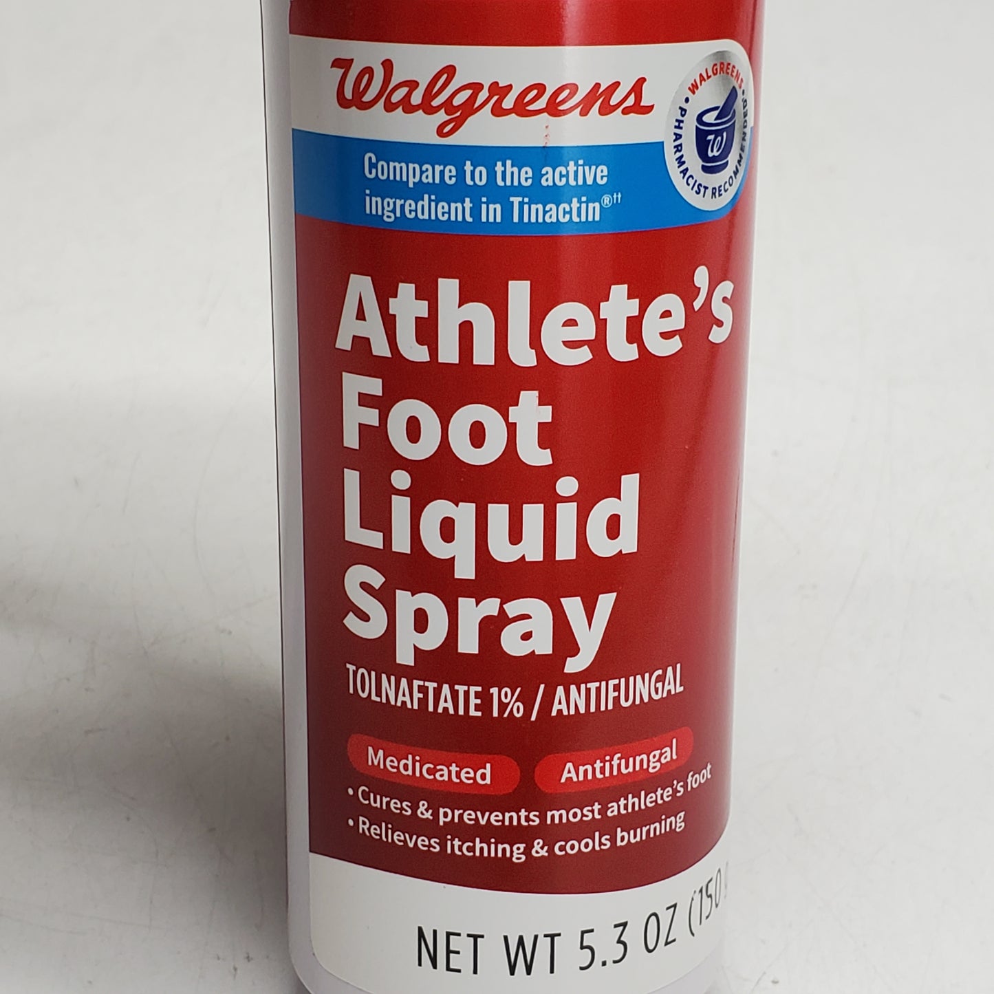 WALGREENS Athlete's Foot Liquid Spray Antifungal 5.3 OZ BB 03/27