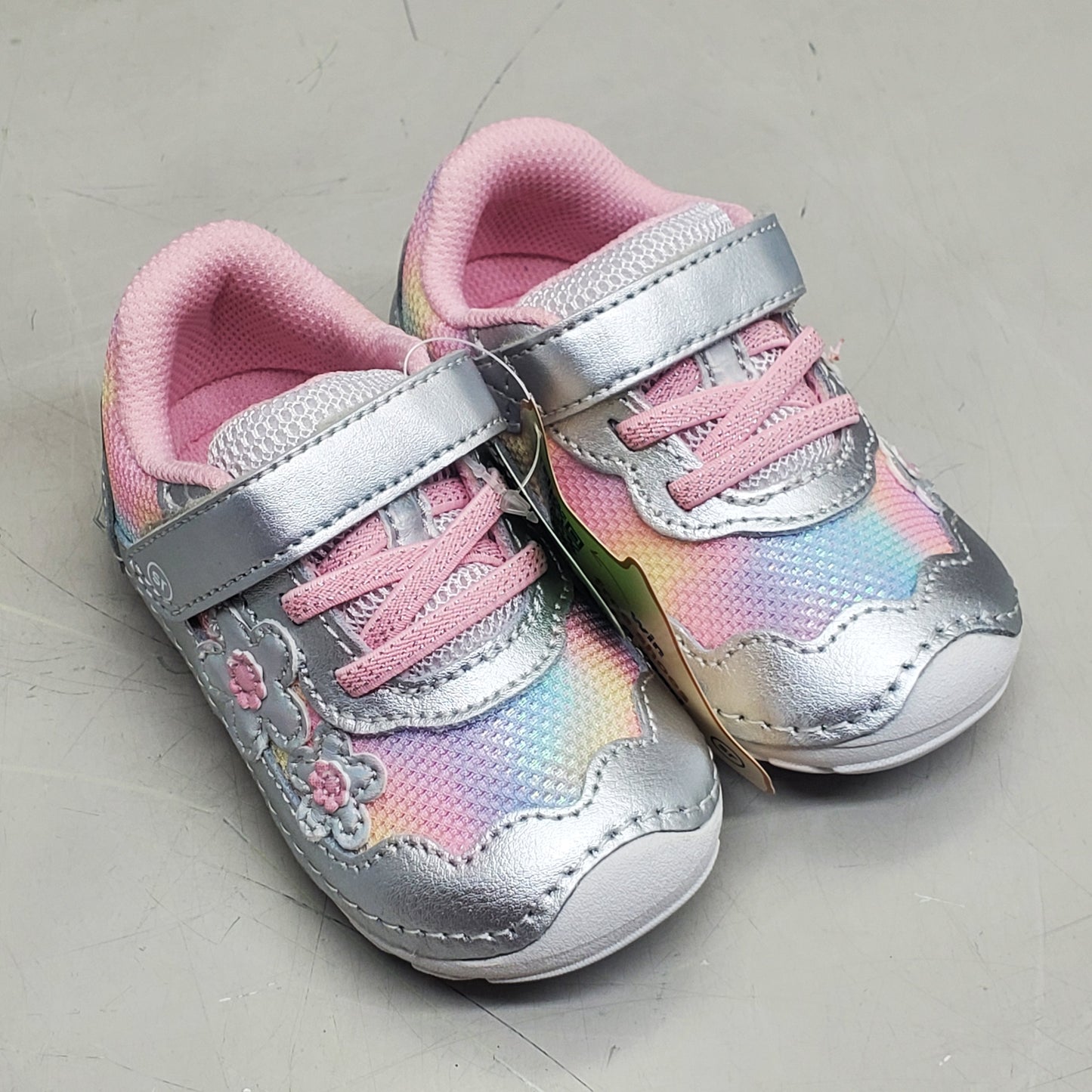 STRIDE RITE SM Rosa Shoes Toddler SZ 5.5M Rainbow BG041101