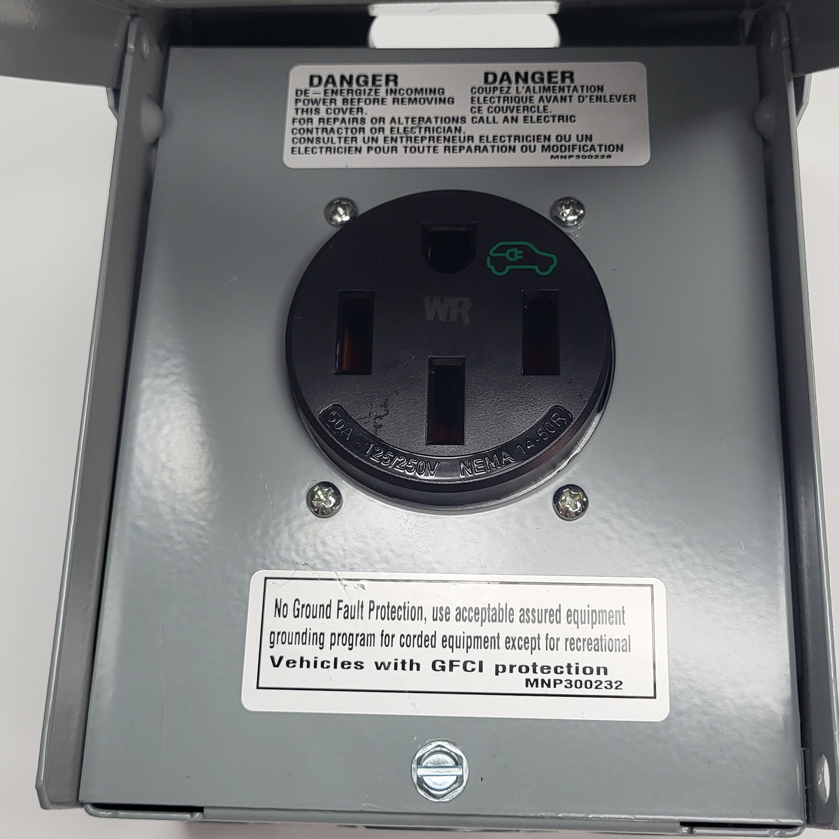 LEVITON  Power Outlet for Ev Charing 50a Outdoor Use EVCVM-50