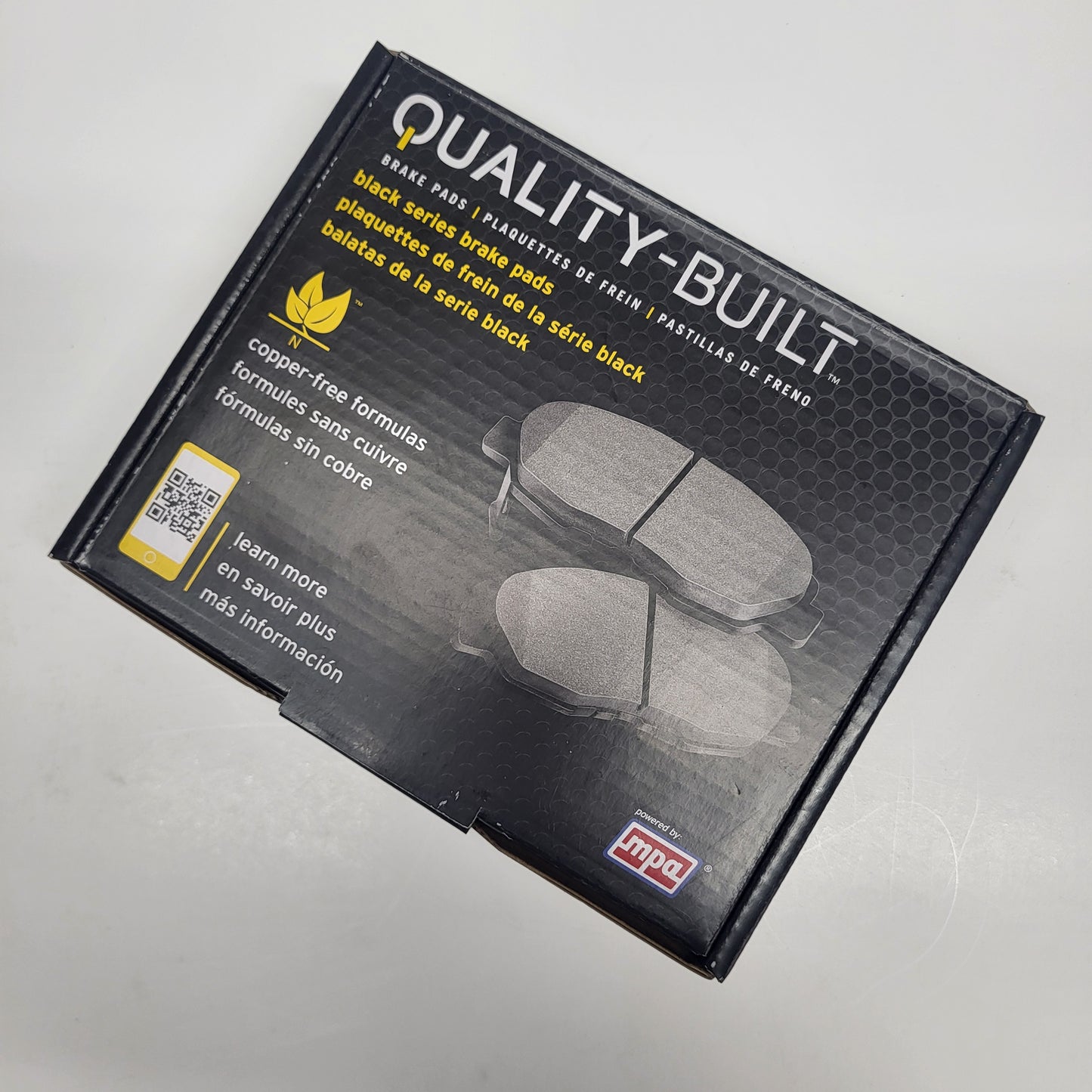 QUALITY-BUILT Ceramic Disc Brake Pad Set Black Front 1003-0822C