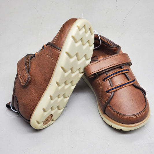 STRIDE RITE 360 Ethan Dress Sneaker Shoes Kids SZ 13M Tan KB009501