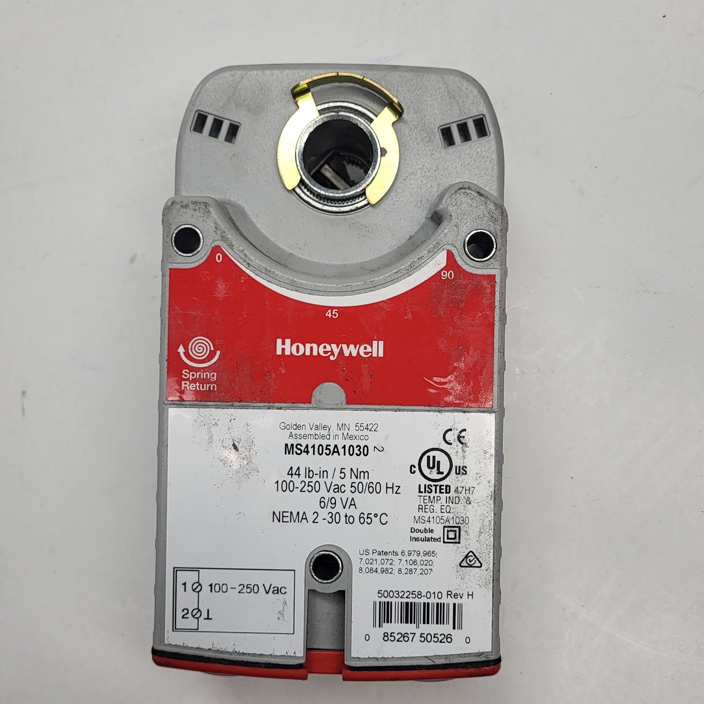 HONEYWELL Zelix Direct Coupled Actuator 2 Positions MS4105A1030