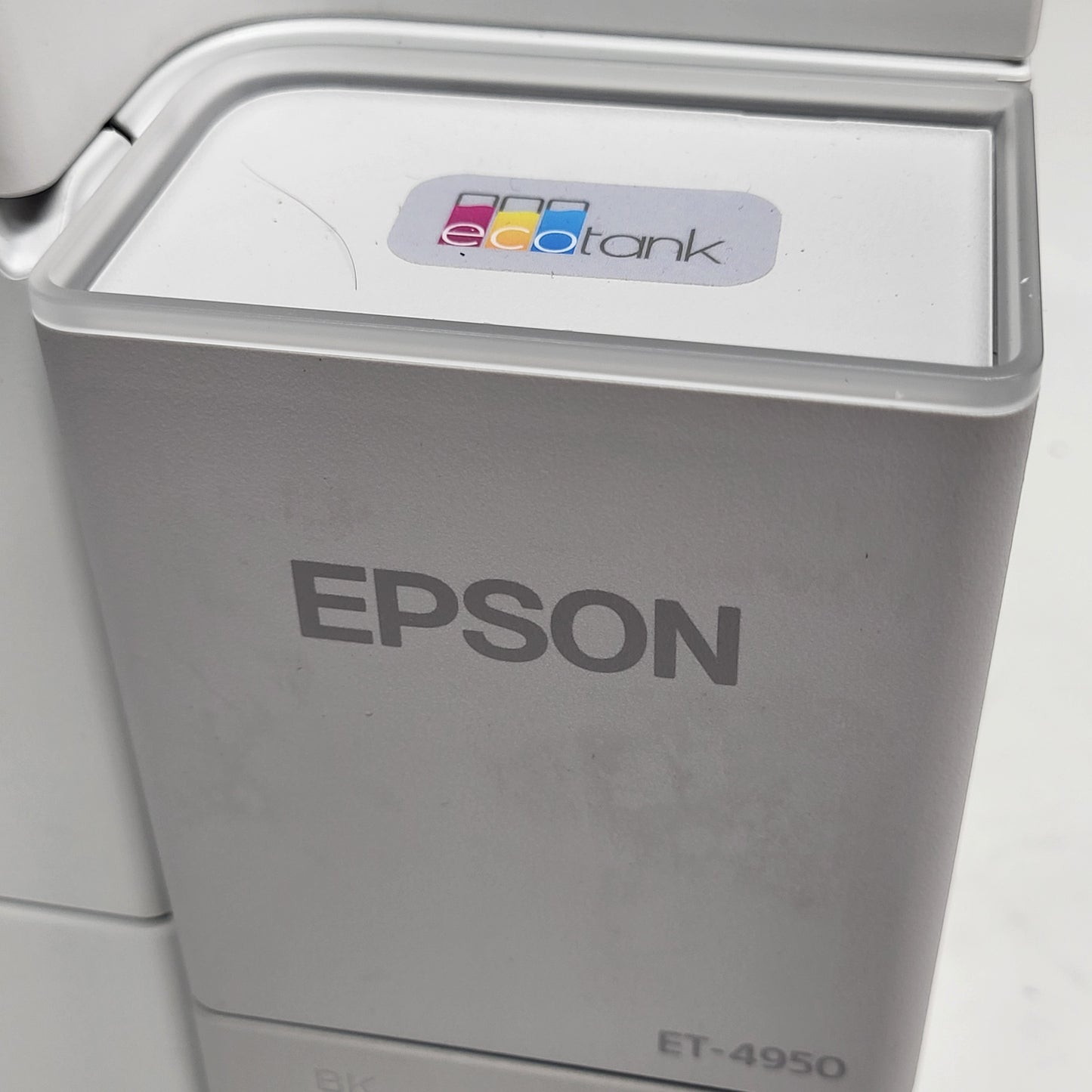EPSON Ecotank Wireless All-in-one Color Supertank Printer White ET-4950