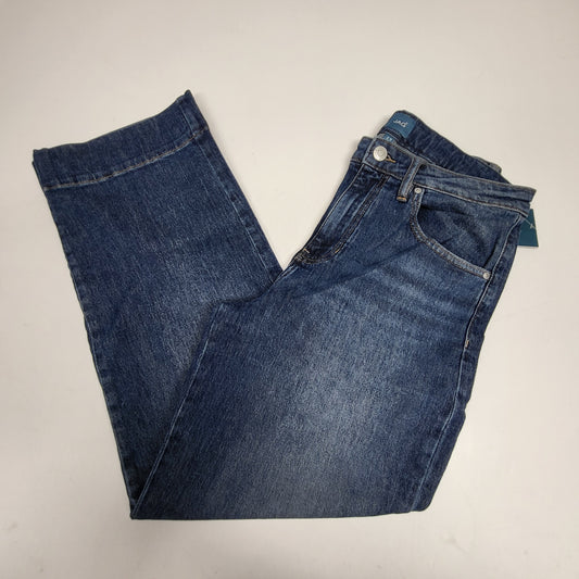 JAG Sophia High Rise Wide Leg Jeans Womens Sz 12/30 Eiffel Blue J2951ACS383