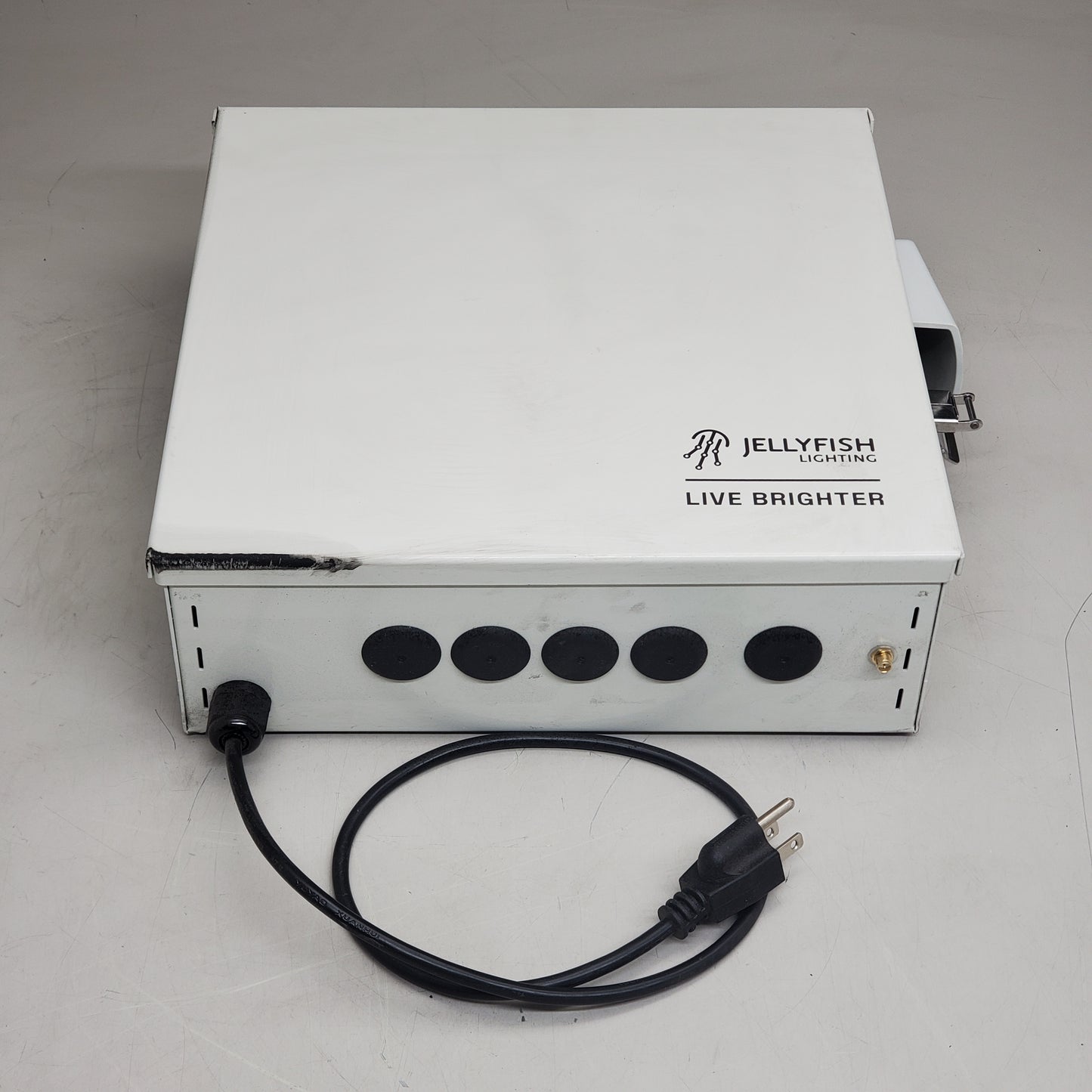 ZA@ JELLYFISH LIGHTING Live Brighter Control Panel White (AS-IS Not Tested)