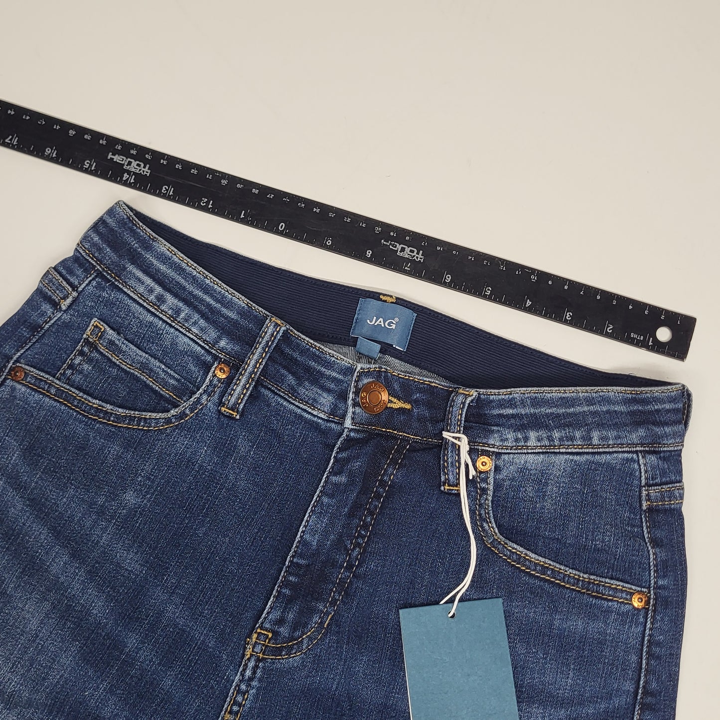 JAG Phoebe High Rise Bootcut Jeans Women's Sz 8/32 Seaside Blue J2911SCV418