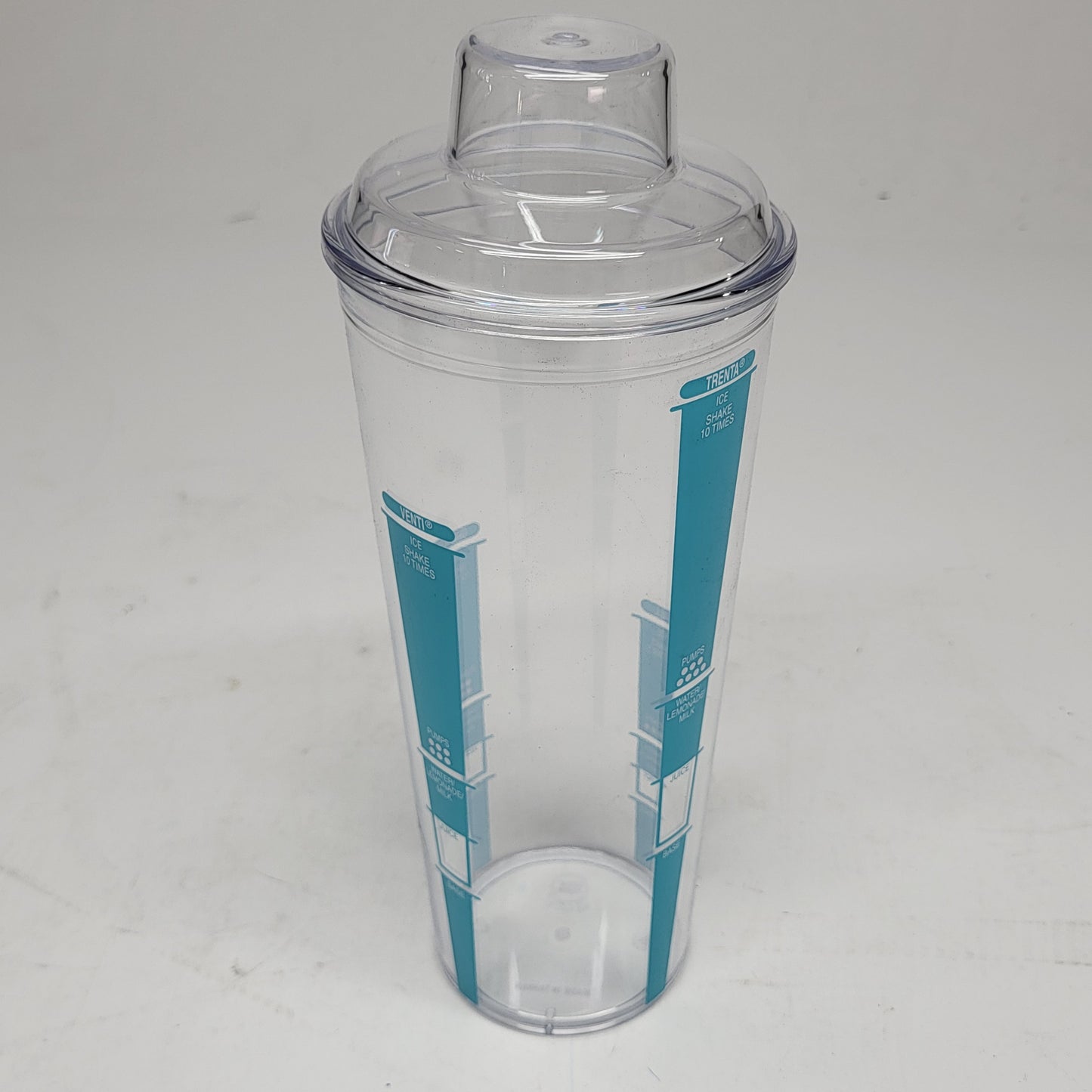 MAXPLUS (2 PACK) Starbucks Beverage Iced Coffee Clear Shaker
