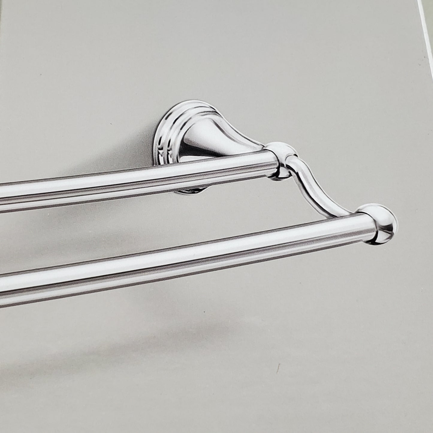 MOEN Preston Towel Bar Double Bar 24" Chrome Finish DN8422CH