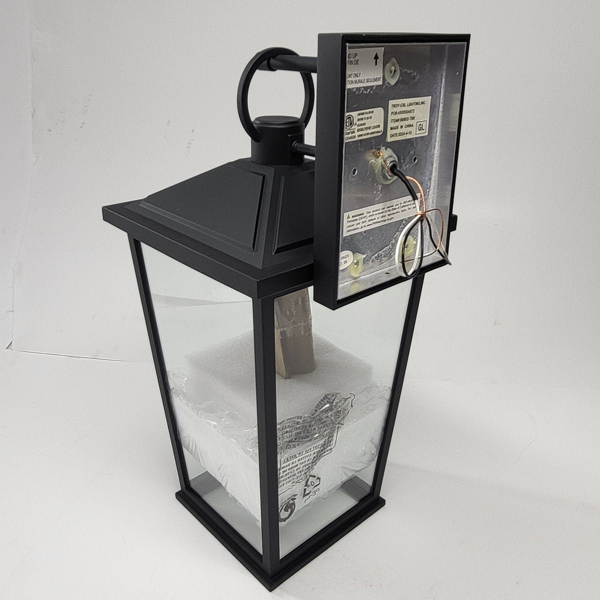 TROY LIGHTING Soren 2 Light Outdoor Wall Sconce 20" Textured Black B8902-TBK