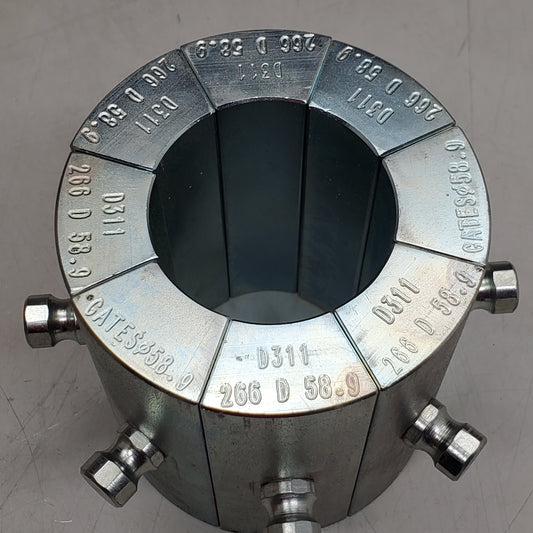 GATES Uniflex Hydraulik Gmbh Die Segments PB 266-D311 58.9 For Hose Crimper