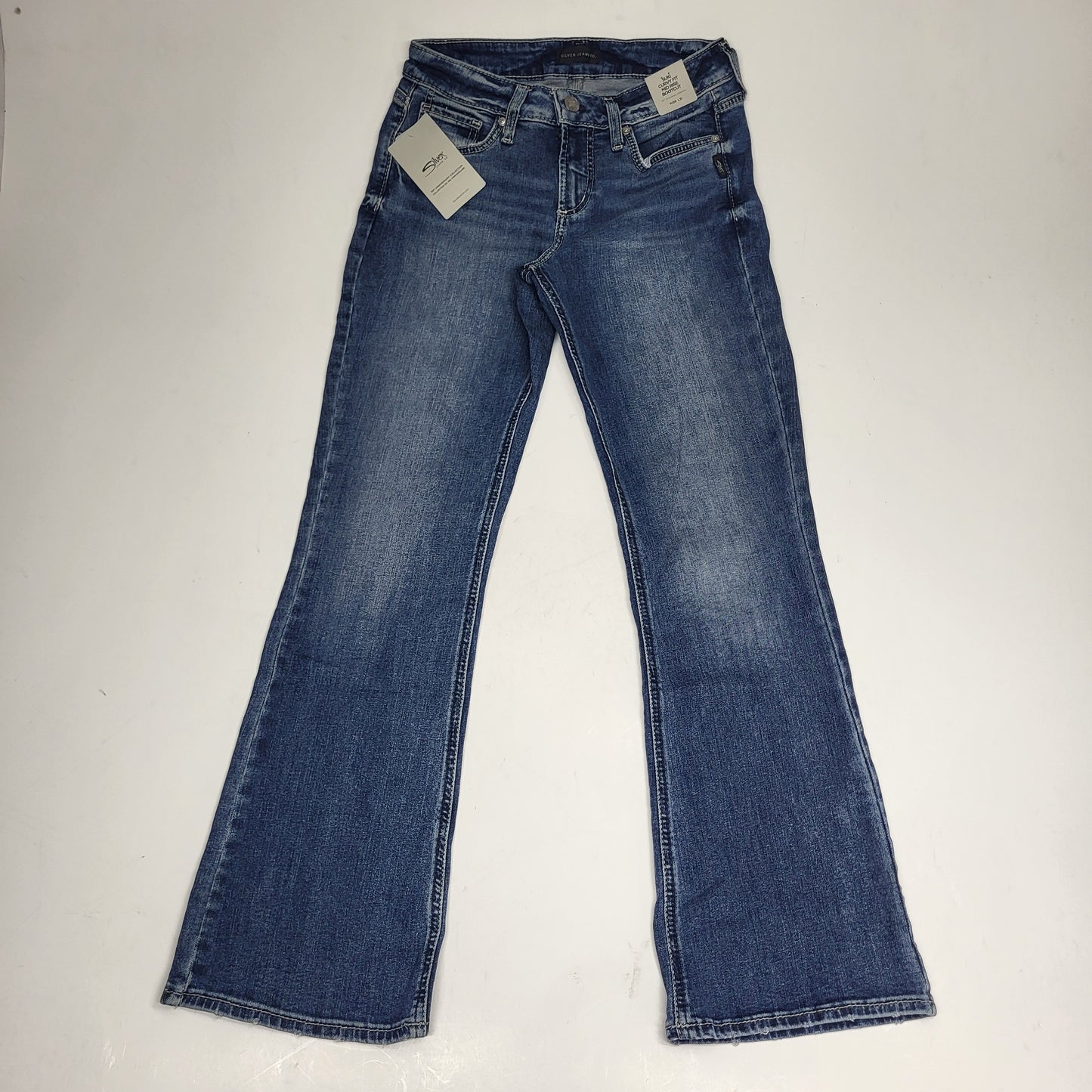 SILVER JEANS CO. Suki Curvy Fit Mid Rise 30th Anniversary Bootcut 29/31 Indigo