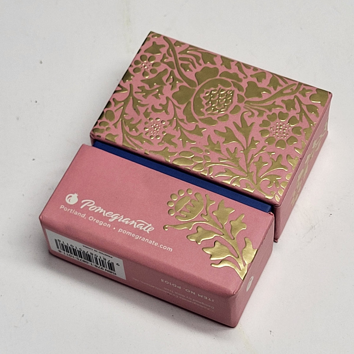 ZA@ POMEGRANATE William Morris Playing Cards Artwork Design Pink
