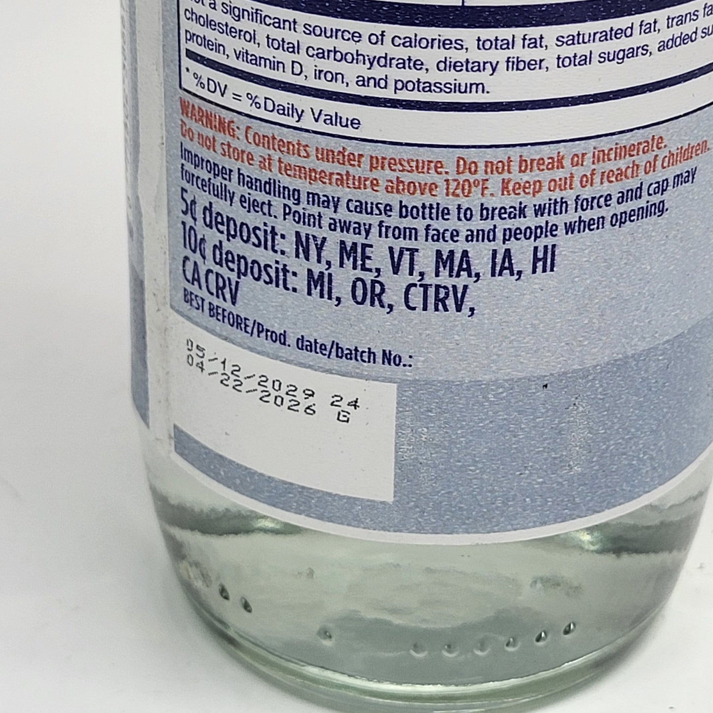 ZA@ GEROLSTEINER (15 PACK) Sparkling Natural High Mineral Content Water 23.5 oz