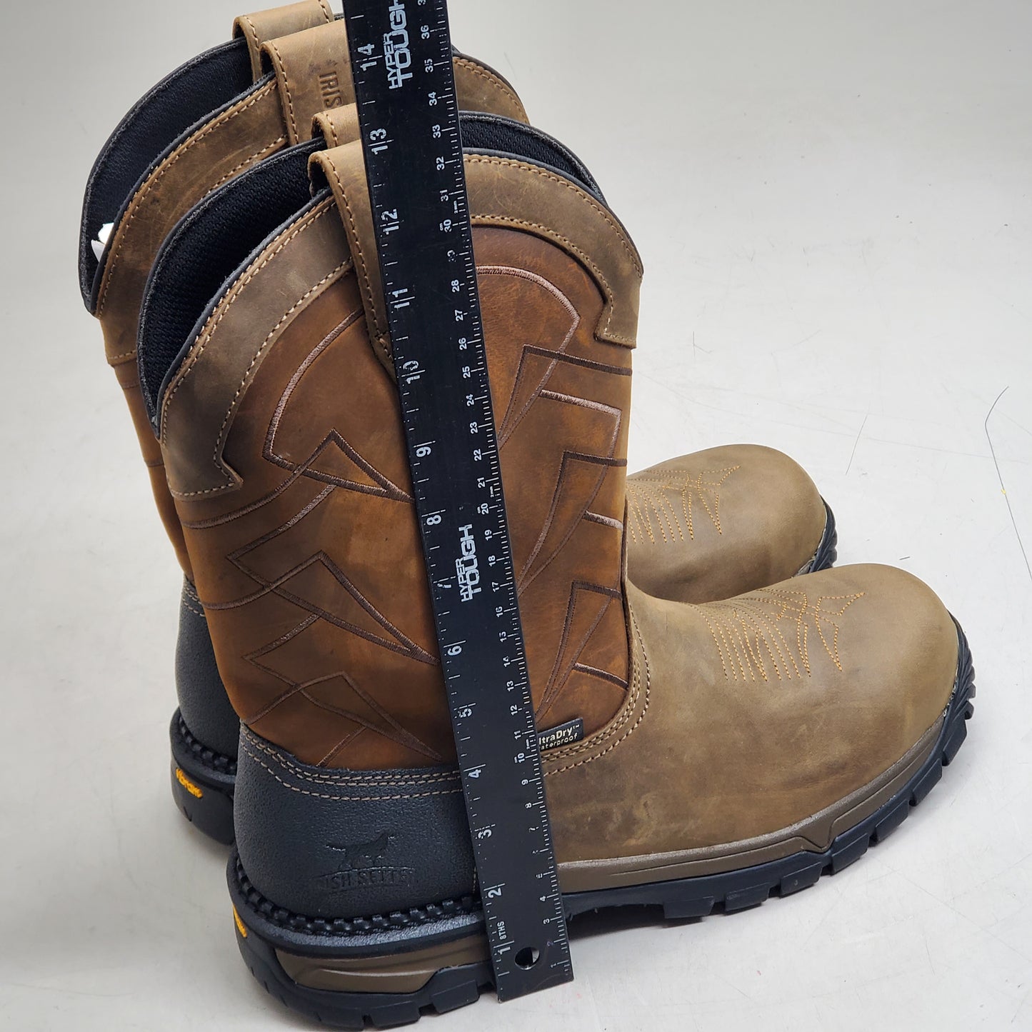 RED WING Irish Setter Two Harbors 11" Pull-on Boot Work Safe Toe Men's SZ 11D Brown 83966 Waterproof