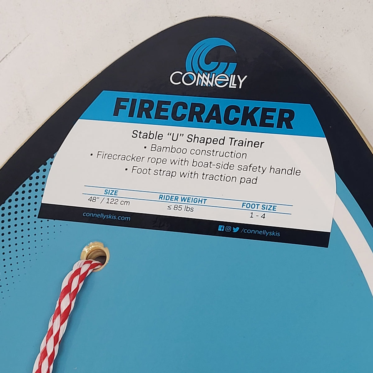 CONNELLY Firecracker Trainer U-shaped Basic Water Skiing Red/White/Blue